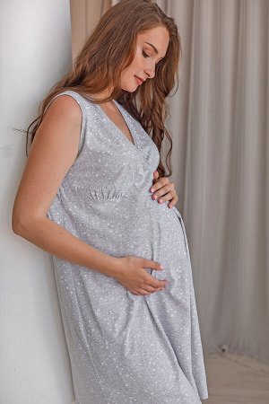 Сорочка ночная женская "Дочки-сыночки" для беременных