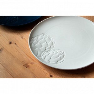 Блюдо для подачи «Артишоки», белая, 27 см