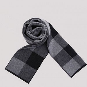 Осенне-зимний мужской кашемировый шарф в английском стиле