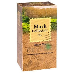 Чай MARK COLLECTION 'Ceylon' 25 пакетиков 1 уп.х 20 шт.