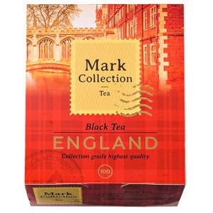 Чай MARK COLLECTION 'England' 100 пакетиков 1 уп.х 12 шт.