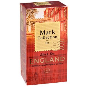 Чай MARK COLLECTION 'England' 25 пакетиков 1 уп.х 20 шт.