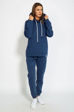 Костюм Костюм Kivviwear 40524053/17 индиго 
Состав: ПЭ-26%; Хлопок-70%; Эластан-4%;
Сезон: Осень-Зима
Рост: 170

Костюм утепленный на флисе. Худи Classic модели 4052 с капюшоном на подкладке из основ