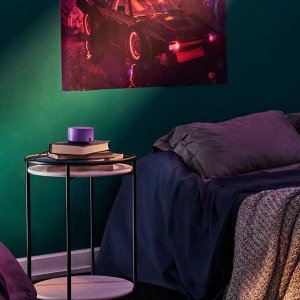 Умная колонка «Яндекс.Станция лайт» (YNDX-00025P), голосовой помощник Алиса, 5 Вт, фиолетовая