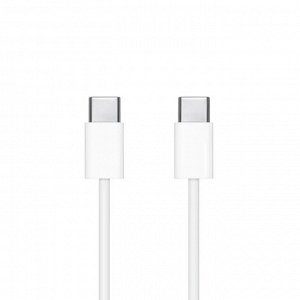Кабель Apple (MUF72ZM/A), USB-C - USB-C, 1 м, белый