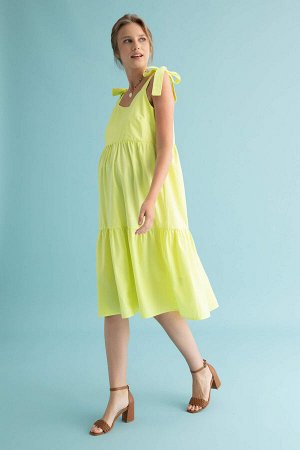 Платье миди для беременных классического кроя