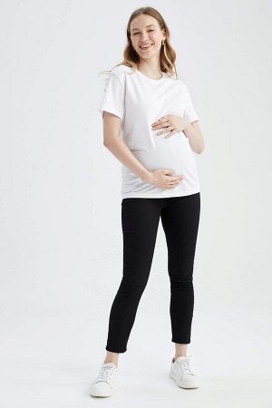 Базовые облегающие брюки для беременных