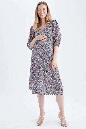 DEFACTO Платье миди для беременных классического кроя