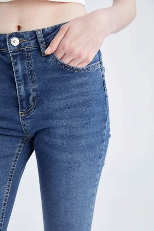 Джинсовые брюки с нормальной талией Spanish Leg