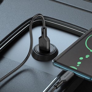 Автомобильное зарядное устройство BOROFONE BZ18 1*USB QC3 18W