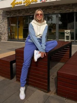 Sportsolo Спортивный костюм Мона Лиза, Сиреневый-Молочный-Голубой