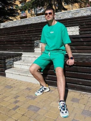 Спортивный костюм Денди, зеленый