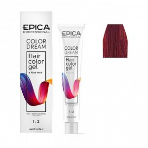 Epica Гель краска для волос без аммиака 8/62 светло-русый красно-фиолетовый Epica Professional COLORDREAM 100 мл Эпика