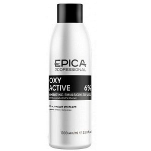 Epica Окисляющая эмульсия кремообразная 6 % Оксид к краске для волос Epica Professional Oxy Active (20 vol) 1000 мл Эпика