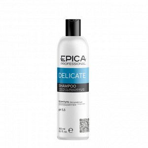Шампунь очищающий Бессульфатный для волос Epica Professional Delicate 300 мл Эпика