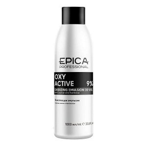 Epica Окисляющая эмульсия кремообразная 9 % Оксид к краске для волос Epica Professional Oxy Active (30 vol) 1000 мл Эпика