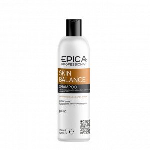 Шампунь очищающий с экстрактом кипрея солями цинка и бетаином Epica Professional Skin Balance 300 мл Эпика
