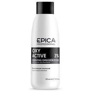 Epica Окисляющая эмульсия кремообразная 3 % Оксид к краске для волос Epica Professional Oxy Active (10 vol) 150 мл Эпика