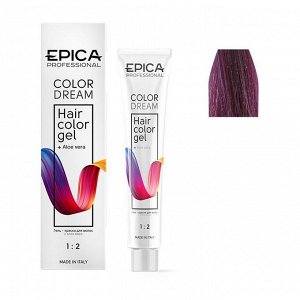 Epica Гель краска для волос без аммиака 8/22 светло-русый фиолетовый интенсивный Epica Professional COLORDREAM 100 мл Эпика