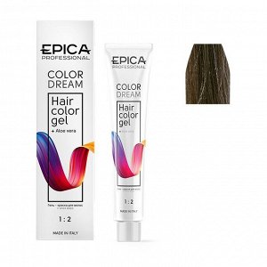 Epica Гель краска для волос без аммиака 8/17 светло-русый древесный Epica Professional COLORDREAM 100 мл Эпика