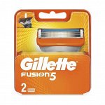 GILLETTE  FUSION  кассеты для бритья 2 шт