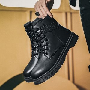 Ботинки для мужчин, принт "DG8-001", цвет черный