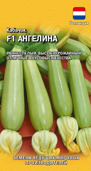 Кабачок Ангелина F1 5 шт. (Голландия) Н22