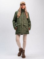 Женская парка &#039;Омега&#039; хаки