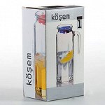 &quot;PSB&quot; KOSEM&quot; Графин 1л белая крышка в п.у. 1059993