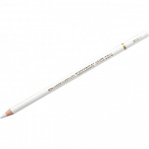 Угольный БЕЛЫЙ карандаш Koh-I-Noor ""Gioconda Extra 8812"" H, белый, заточен