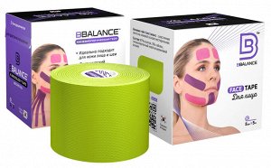 BBalance™ Кинезио тейп  BBTape FACE TAPE Эко-Хлопок 5см х 5м