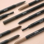 Стойкий авто-карандаш для бровей с щеточкой  Natural Drawing Eyebrow Pencil