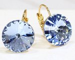 Серьги с кристаллами Swarovski