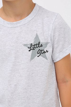 Детская футболка Маленькая звезда меланж арт. ФУ/М-звезда-меланж