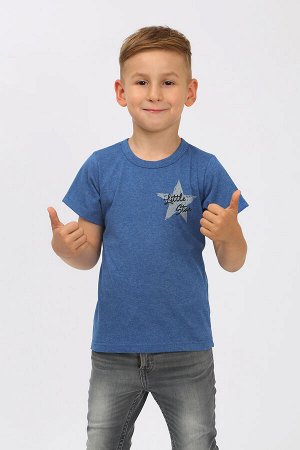 Детская футболка Маленькая звезда синий арт. ФУ/М-звезда-синий