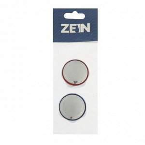 Ручка на смеситель ZEIN Z202, для кран-букс со штоком на 24 шлица, цинк, 2шт, хром