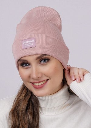Шапка. Цвет: розовый