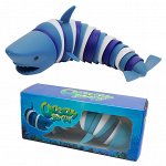 Акула Shark Fidget Toy 19см - Акула антистресс, игрушка антистресс, погремушка