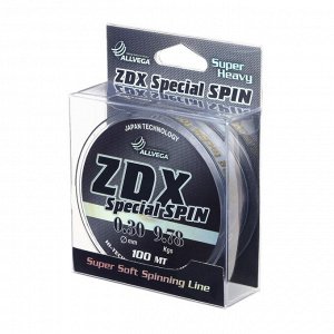 Леска "Allvega" ZDX Special spin 0.30 100м