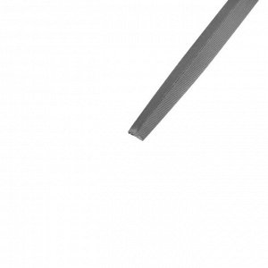 Напильник ТУНДРА, трехгранный, сталь У10, без рукоятки, №2, 150 мм