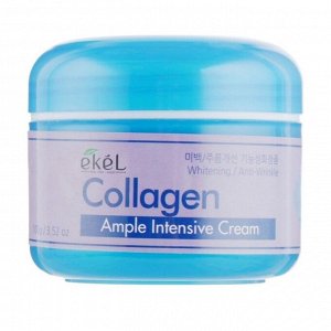 Ekel Крем для лица ампульный омолаживающий с коллагеном / Ample Intensive Cream Collagen, 100 мл