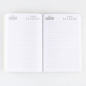 Подарочный набор «Лучшему из лучших»: ежедневник в тонкой обложке, А5, 80 листов и ручка, пластик