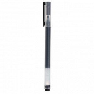 Ручка гелевая 0,5мм черная, бесстержневая, длина письма 1600 метров (штрихкод на штуке)