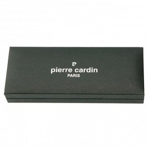 Набор ручка шариковая + роллер PIERRE CARDIN PEN&PEN, корпус латунь матовая, отделка никель и позолота, узел 0.7 + 0.6 мм, чернила синие, коричневый