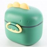 Контейнер для хранения детского питания, 400 мл., цвет зеленый   7653227