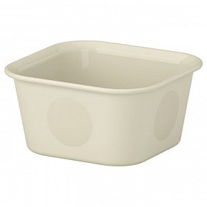 IKEA NOJIG, Органайзер, пластик/бежевый, 10x10x5 см