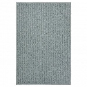 ФИНЦЕН, коврик для ванной, серый, 40x60 см