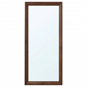 TOFTBYN, Зеркало, ясеня/коричневый, 75x165 см