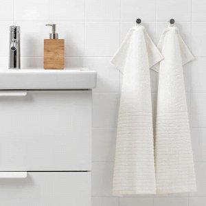 VÅGSJÖN, Полотенце для рук, белое, 40х70 см
