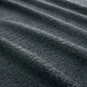 VÅGSJÖN, Банное полотенце, темно-серое, 70х140 см